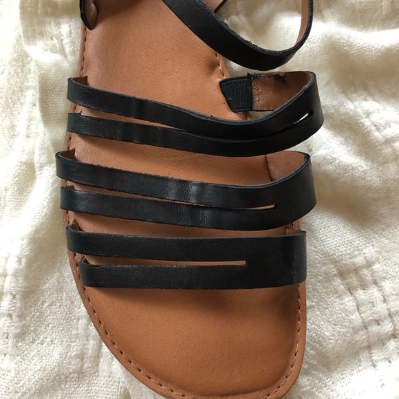 Franco Sarto Leather Sandals EUC - Picture 2 of 4